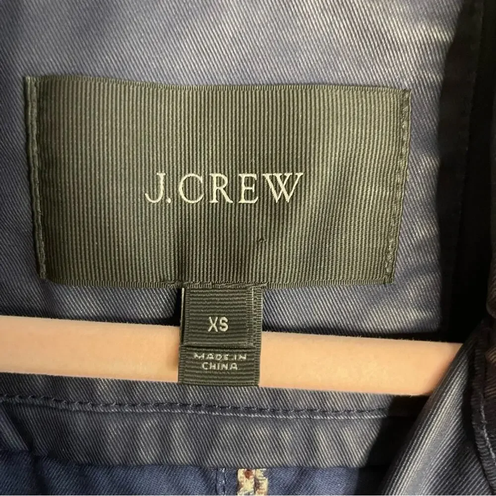 J Crew Downtown Field Navy Jacket